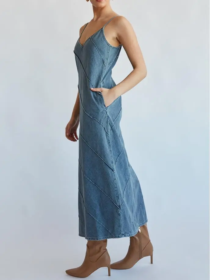 Remy Denim Midi Dress