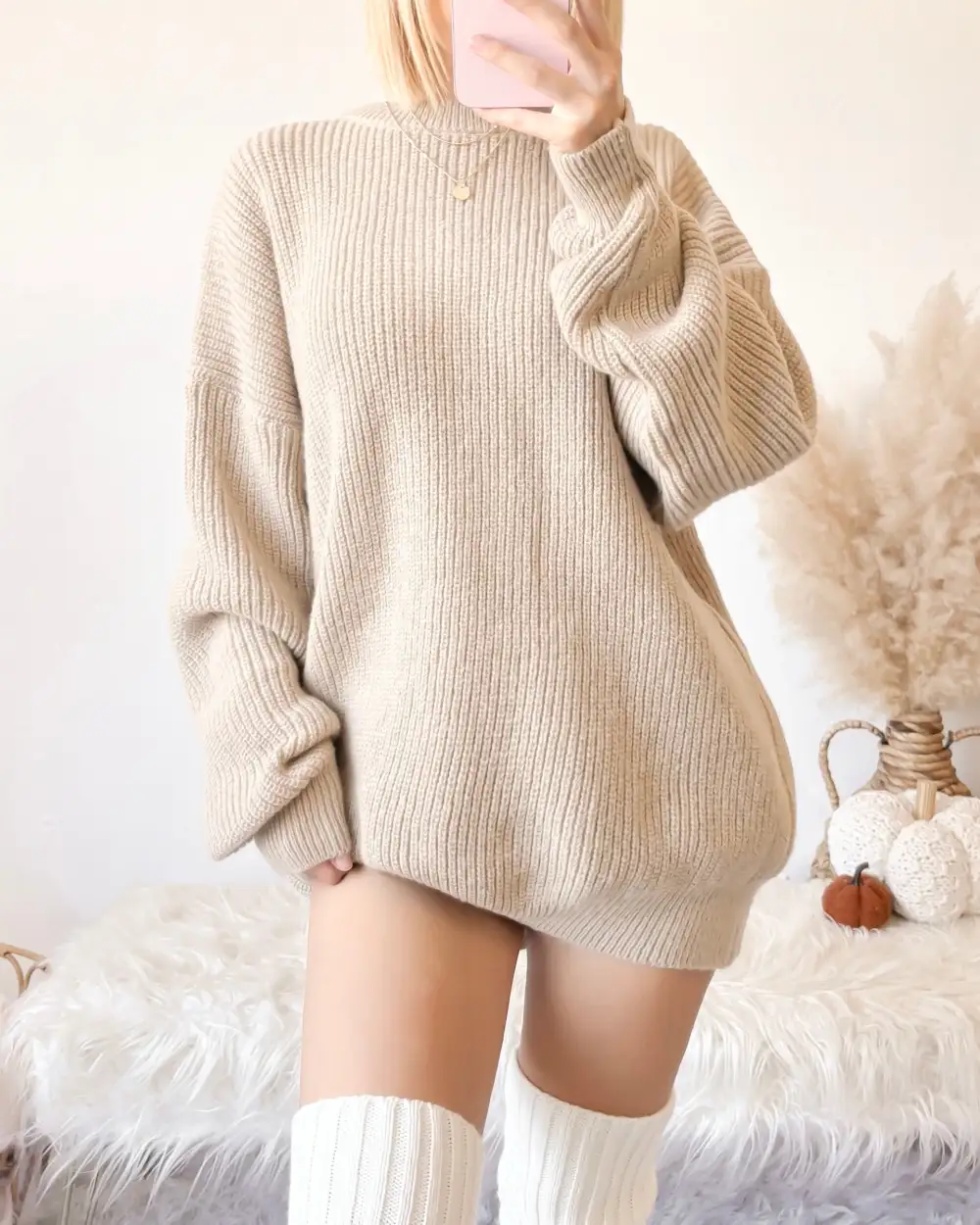 VINTAGE INSPIRED: HARLEY OVERSIZED KNIT SWEATER
