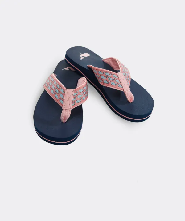 Vineyard Whale Classic Flip Flops