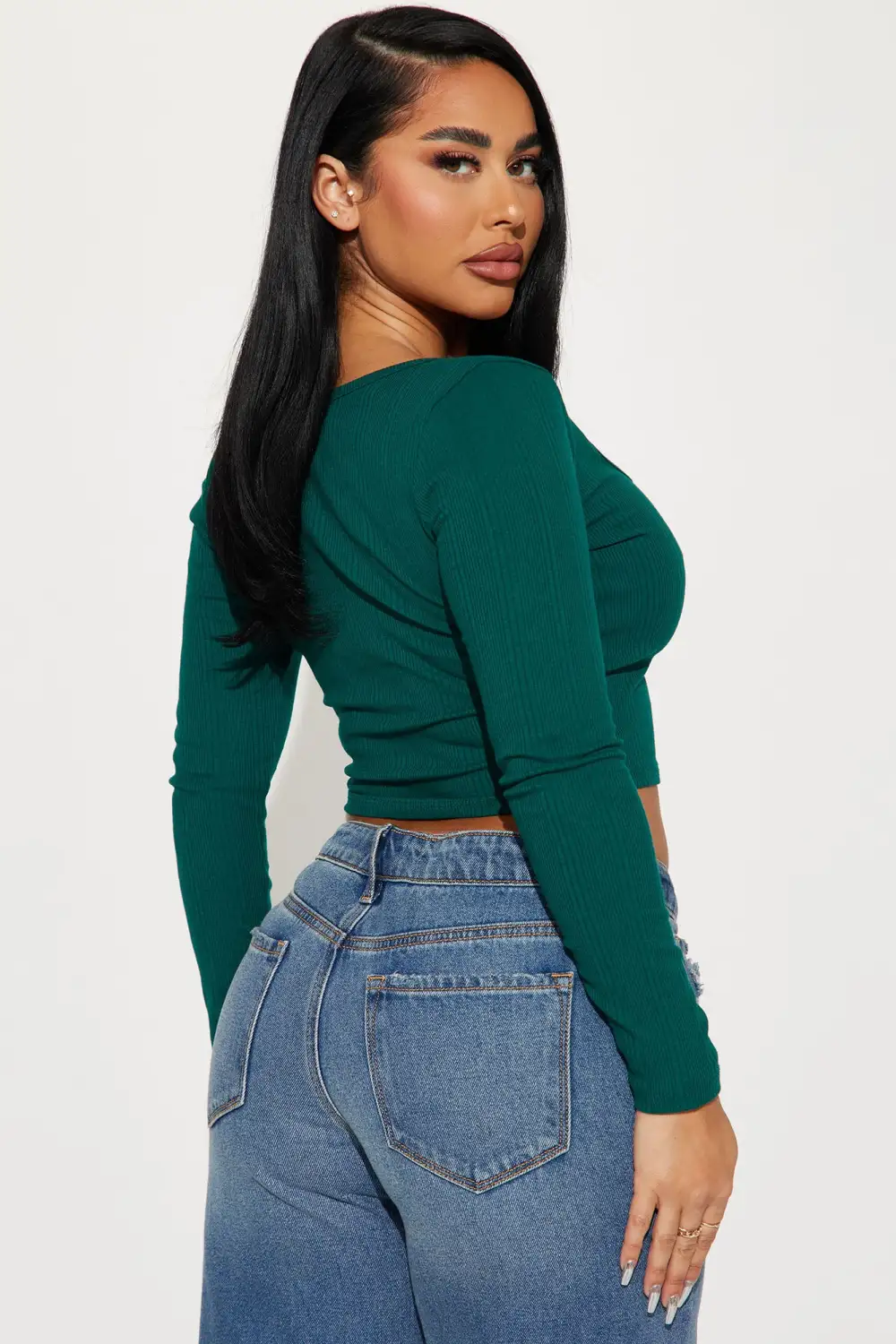 Takin It Up A Notch Top - Green