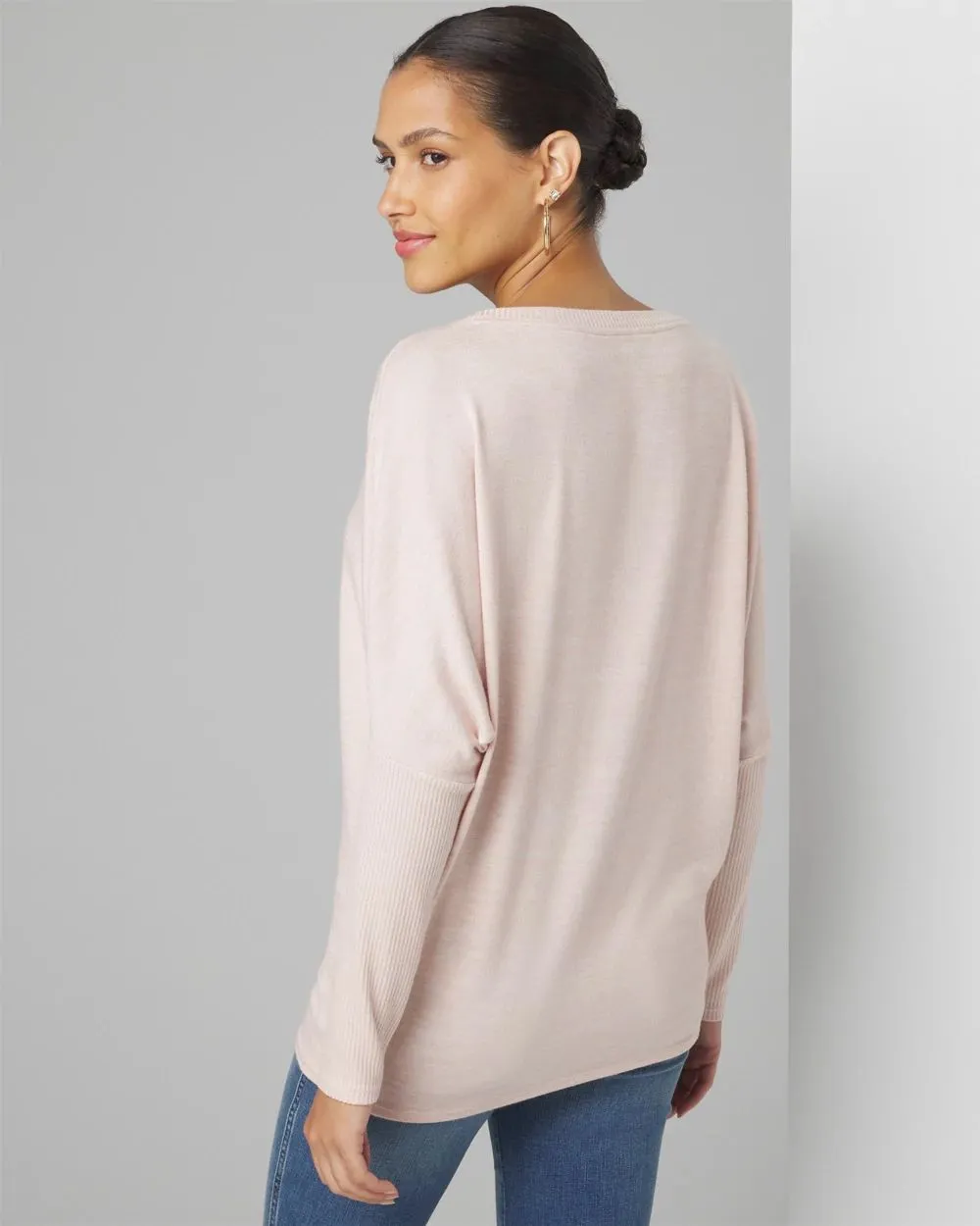 Long Sleeve Ribbed Tunic