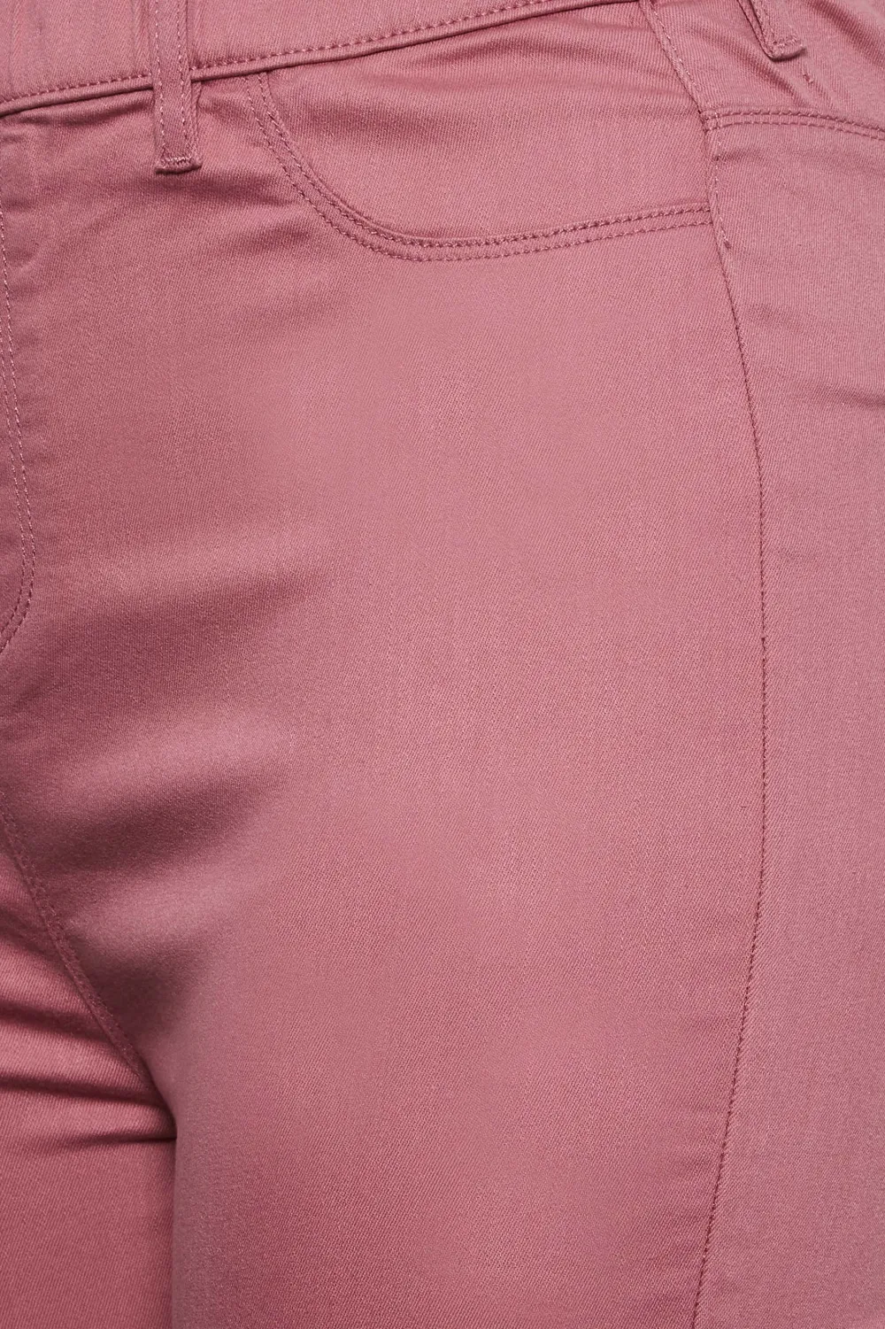 YOURS Curve Rose Pink Cropped Stretch GRACE Jeggings
