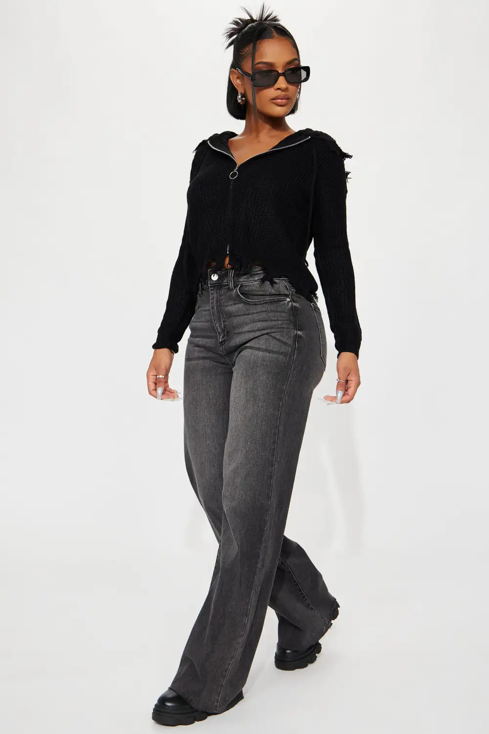 Weekend Lover Sweater - Black