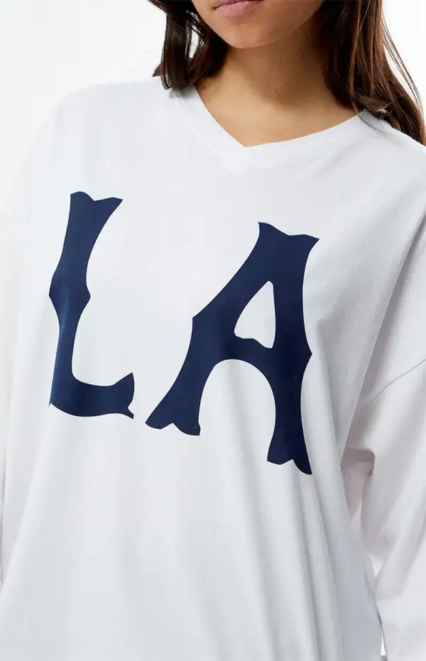 PS / LA LA Long Sleeve Oversized T-Shirt