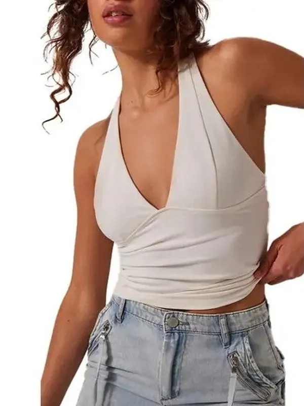 Clean Halter Cami Top