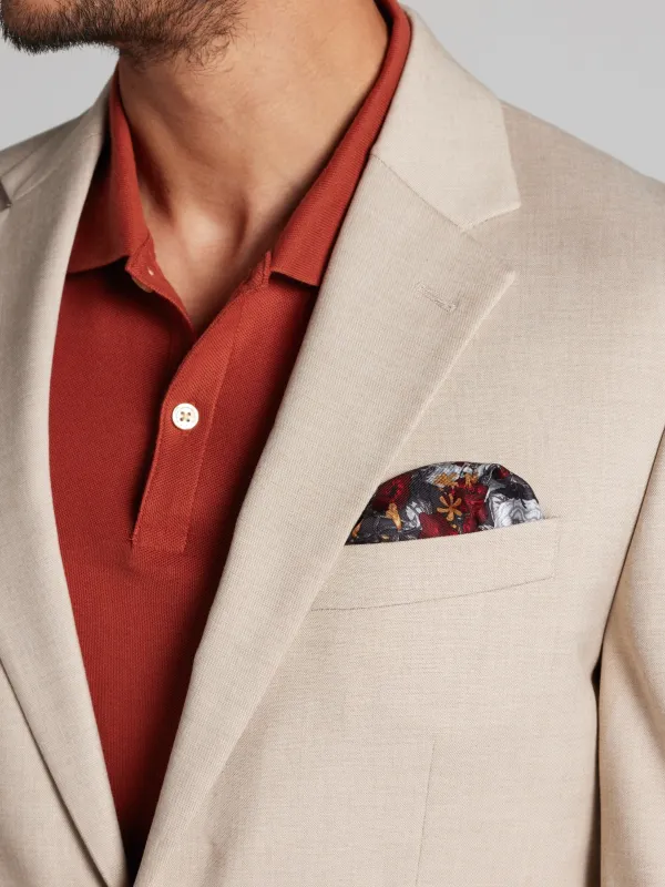 Pronto Uomo Modern Fit Sharkskin Suit Jacket