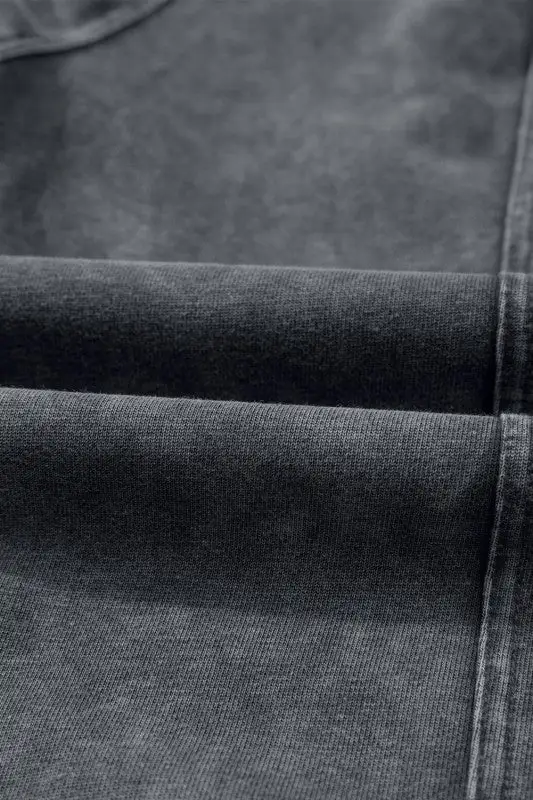 Solid Mineral Wash Jogger Pants