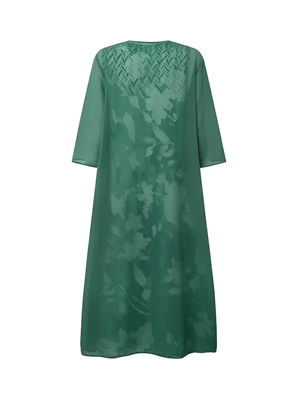 Two Piece Chiffon Dress