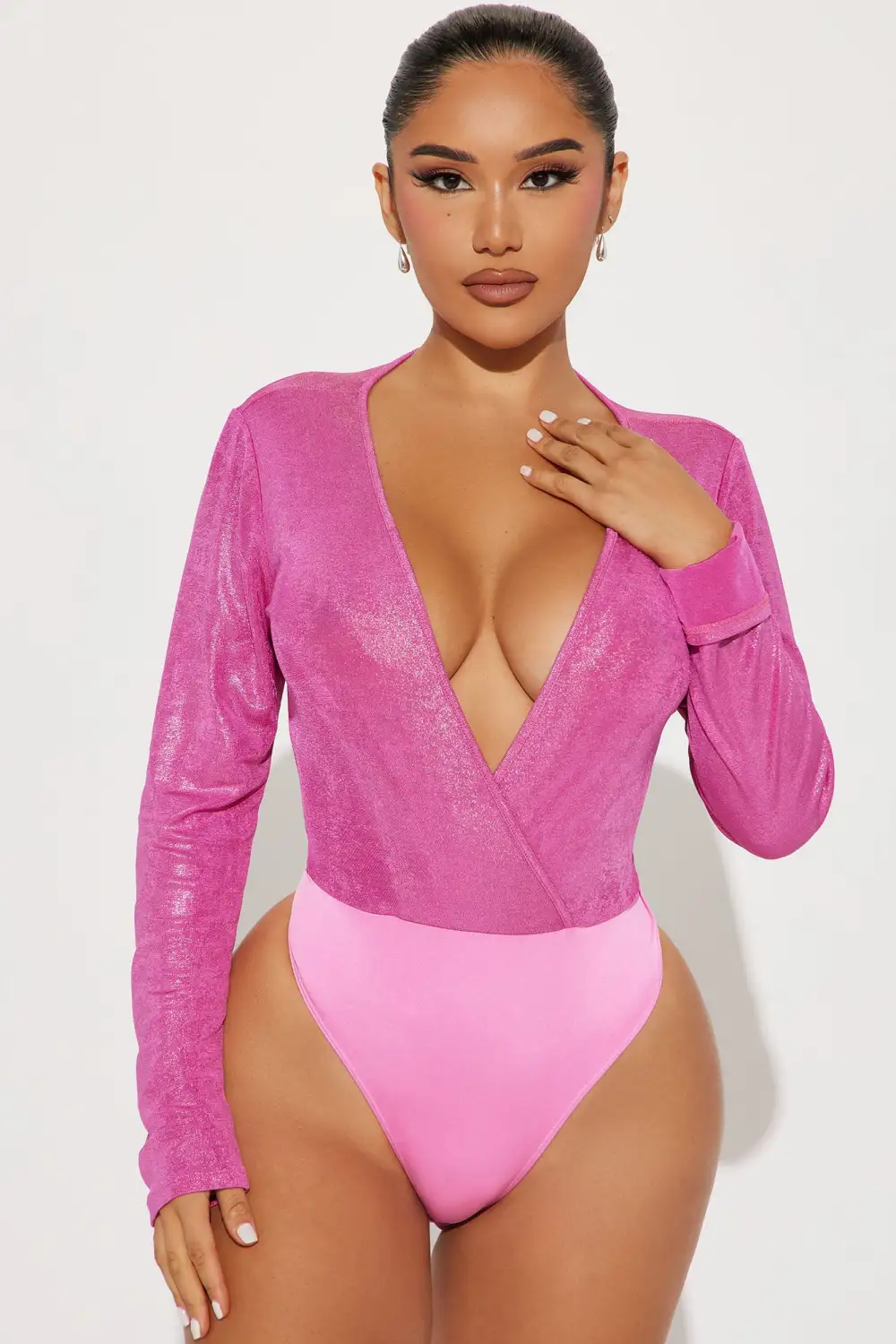 Shimmer And Shine Bodysuit - Fuchsia