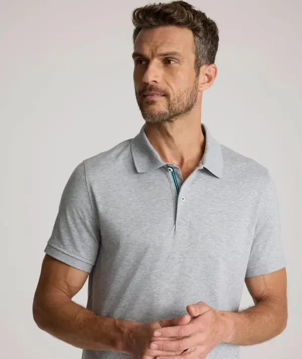 Wrinkle-Free Damaschino Polo