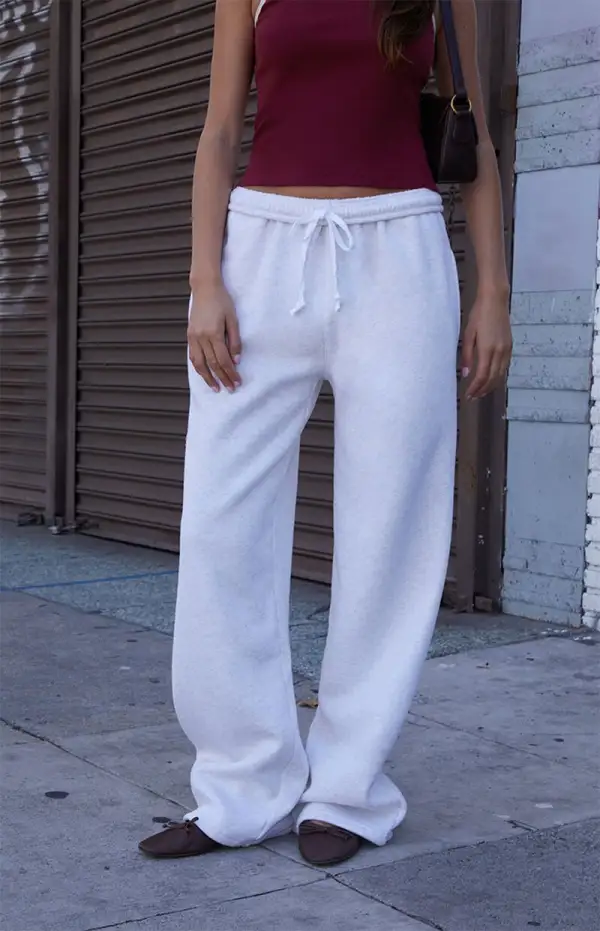 John Galt Heather Grey Anastasia Sweatpants