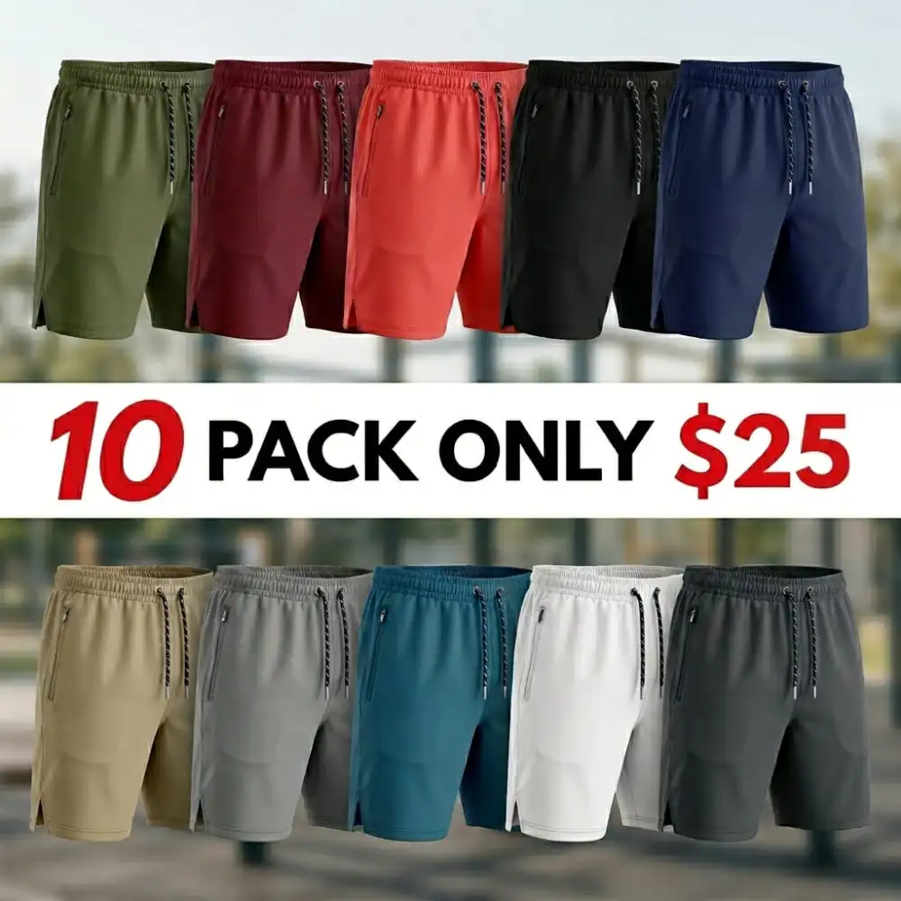 Men's Summer Versatile Casual Breathable Shorts