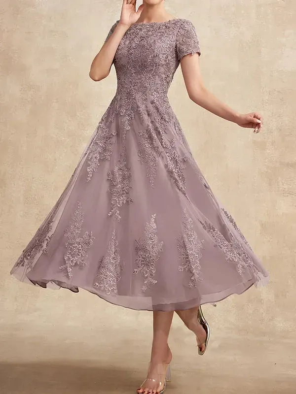 elegant lace temperament temperament women's dress