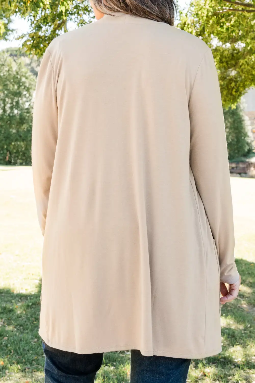 Kindness and Compassion Cardigan, Ash Mocha