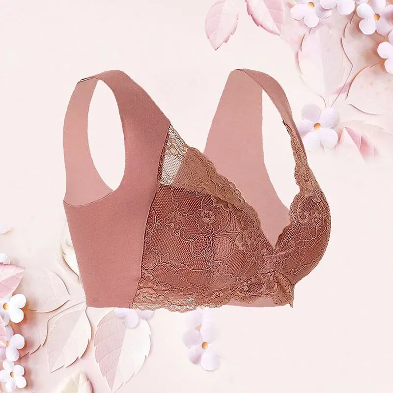 🔥Buy 2 Get 1 Free🔥BRA FOR OLDER WOMEN FRONT CLOSURE 5D SHAPING PUSH UP SEAMLESS NO TRACE BEAUTY BACK SPORTS COMFY BRA