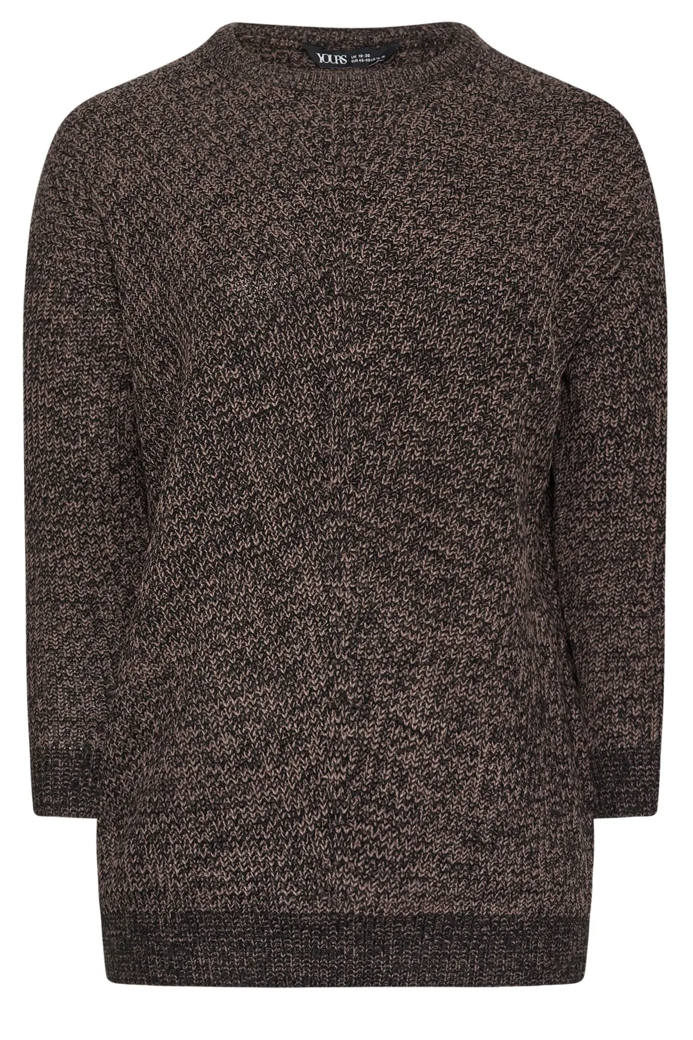 YOURS Curve Pink Essential Knitted Jumper