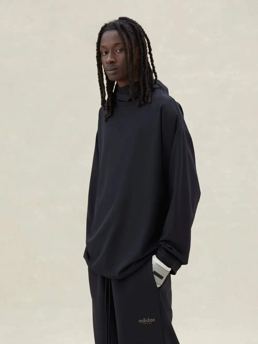 Stretch Woven Hoodie