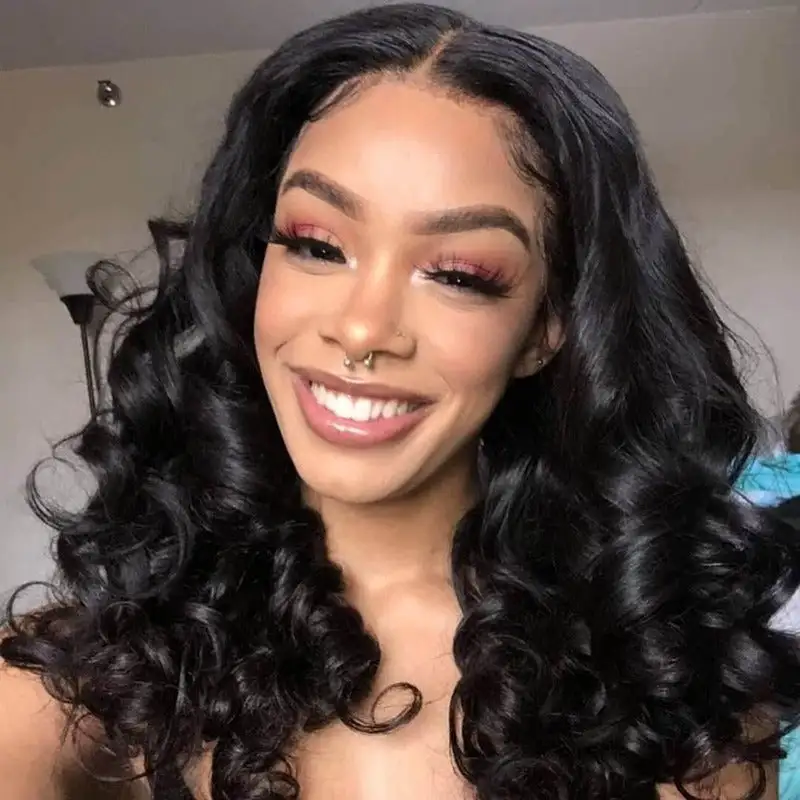 Loose Wave 13x6 Real HD Lace Undetactable BlendAway Full Lace Frontal Wig