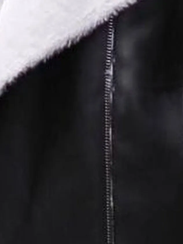 Casual plus velvet jacket