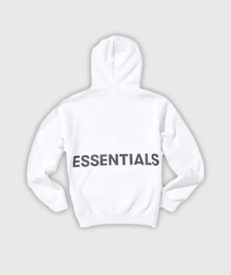 Graphic Pullover Hoodie White