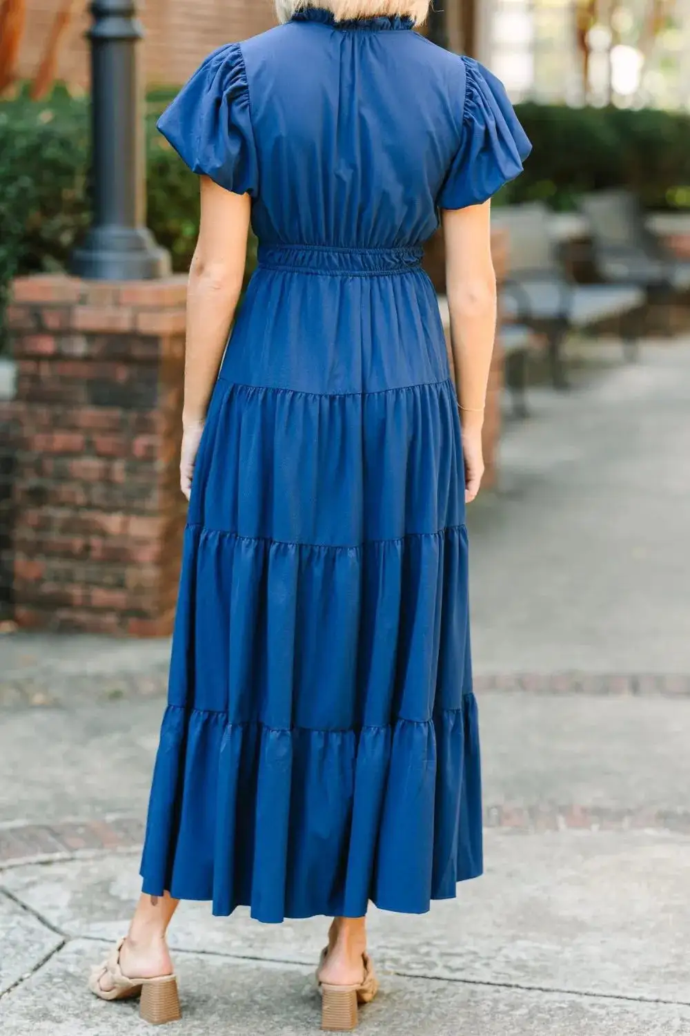 Modern Soft A-Line Maxi Dress