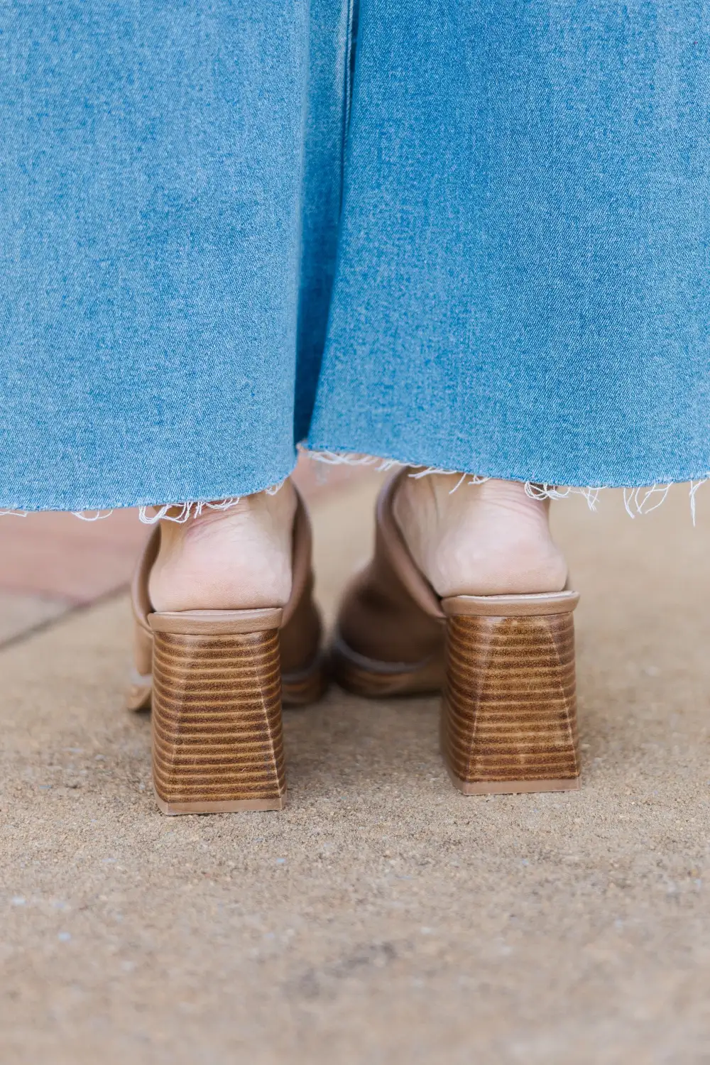 Fond Memories Dark Taupe Heeled Clogs
