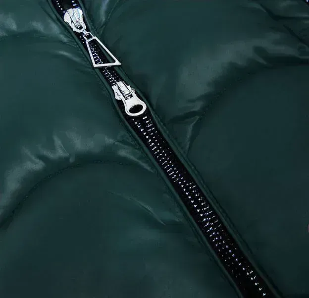 Dark green ladies winter jacket