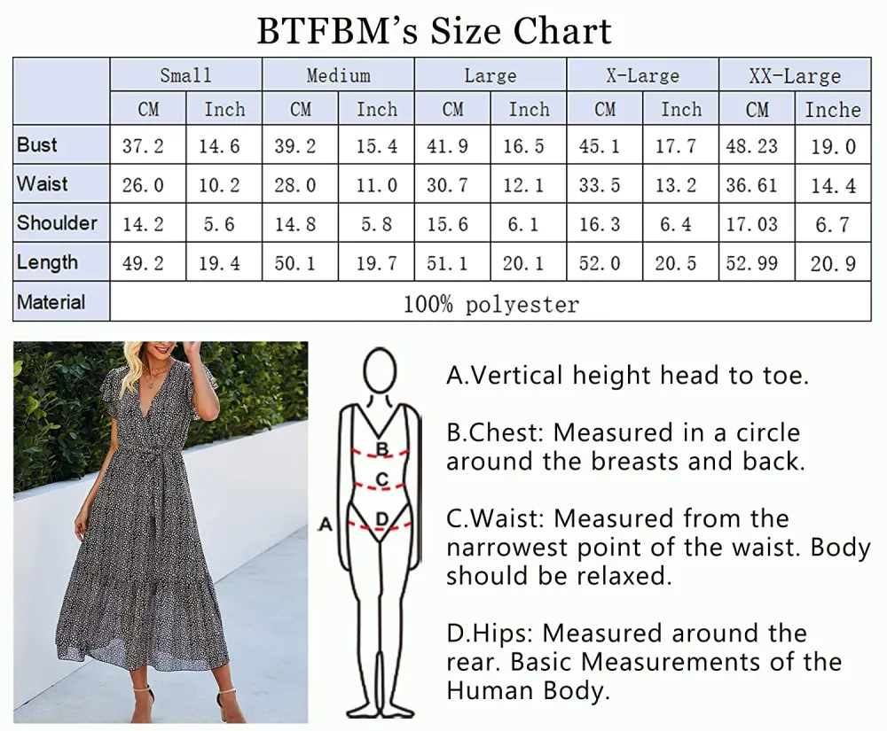 Women Summer Bohemian Floral Casual Wrap V Neck Ruffle Cap Sleeveless Belt A-Line Pleated Hem Swing Midi Sun Dress