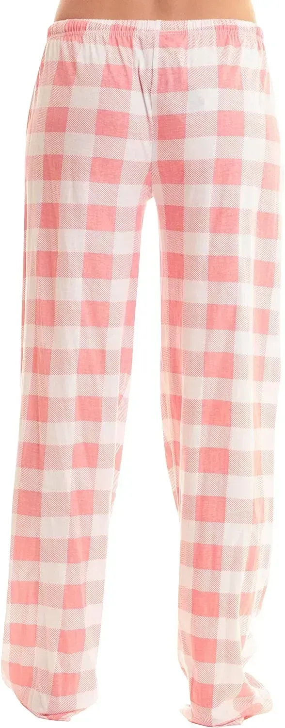 Women Pajama Pants Sleepwear Buffalo Plaid Pajamas