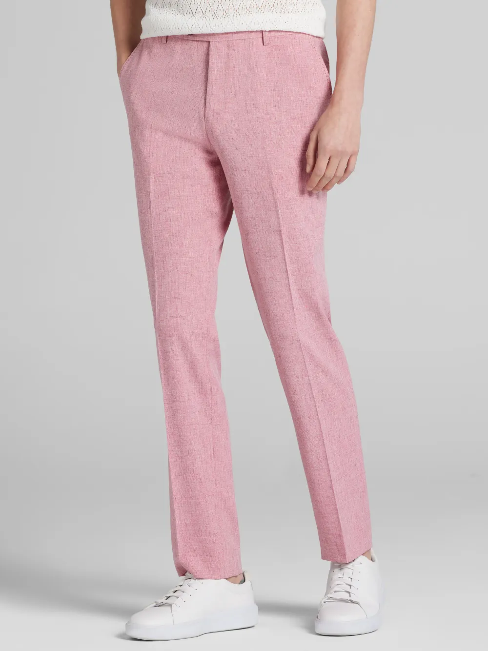 Paisley &Amp; Gray Slim Fit Melange Suit Jacket