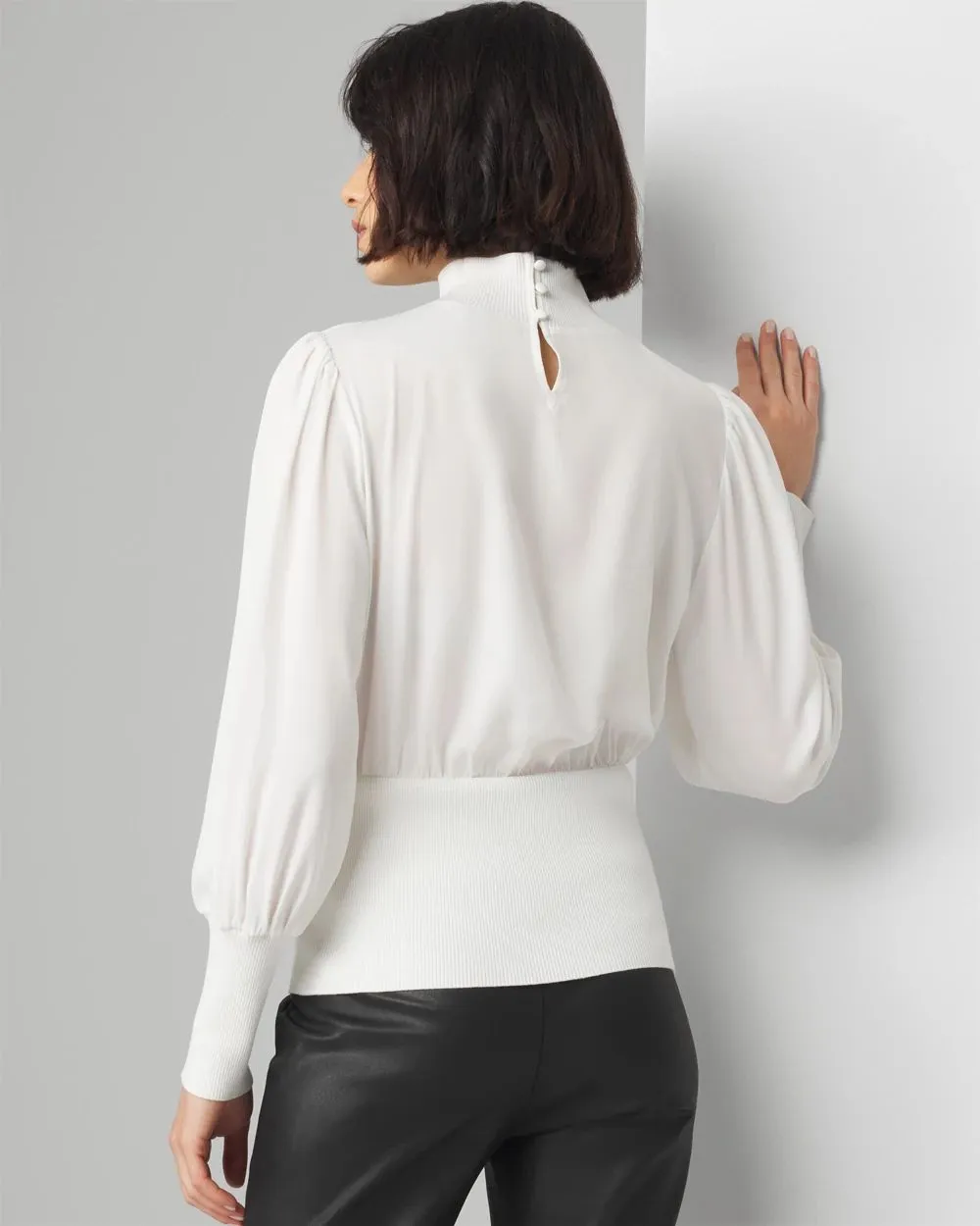 Smocked Waist Blouse