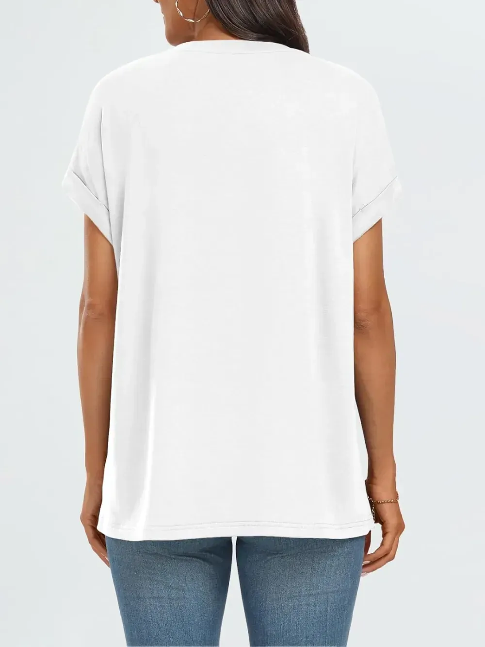 AUTOMET Women Tops Casual Basic T Shirts Loose Fit Crewneck Short Sleeve Summer Outfits