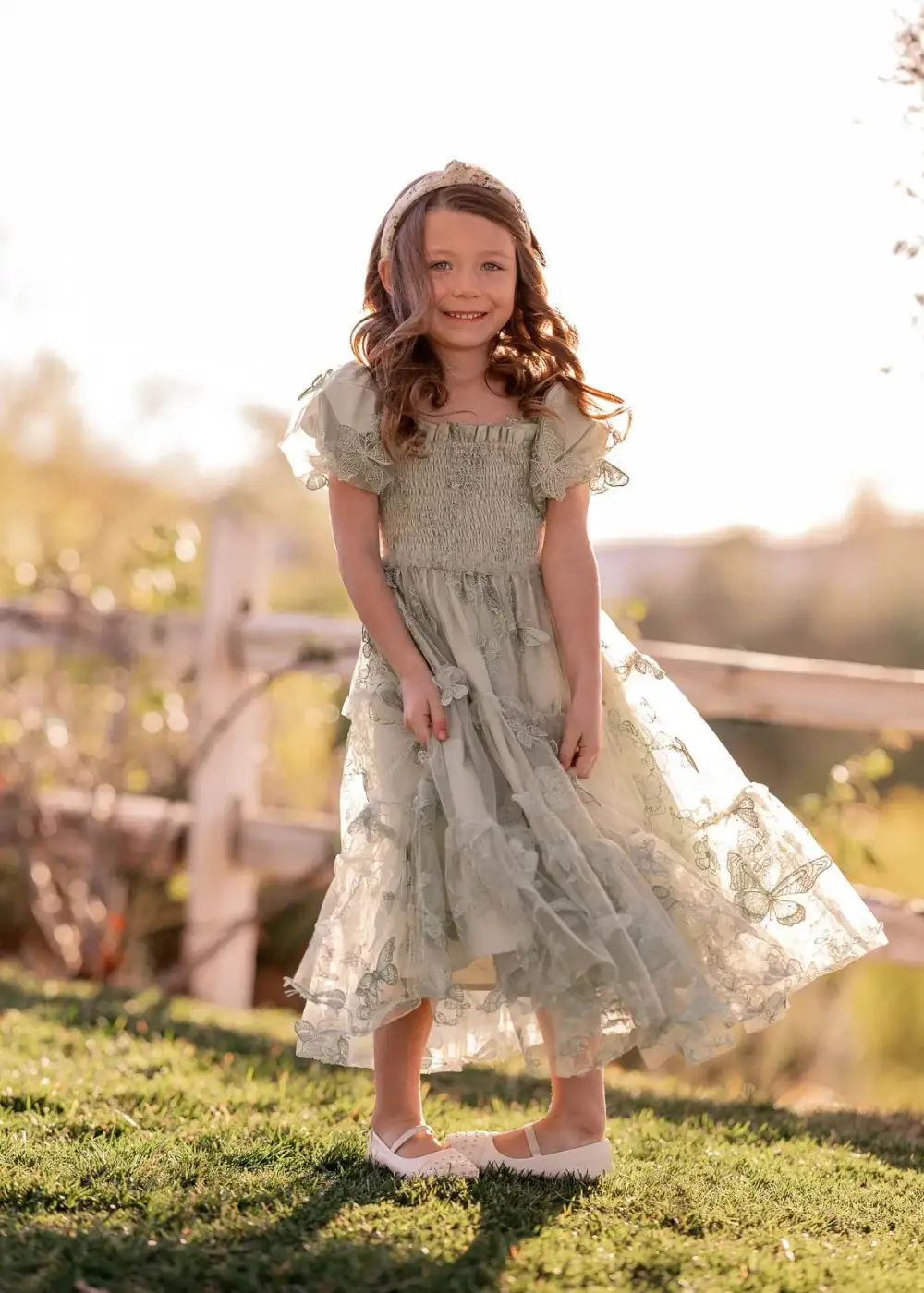 Flutter Girls Dress