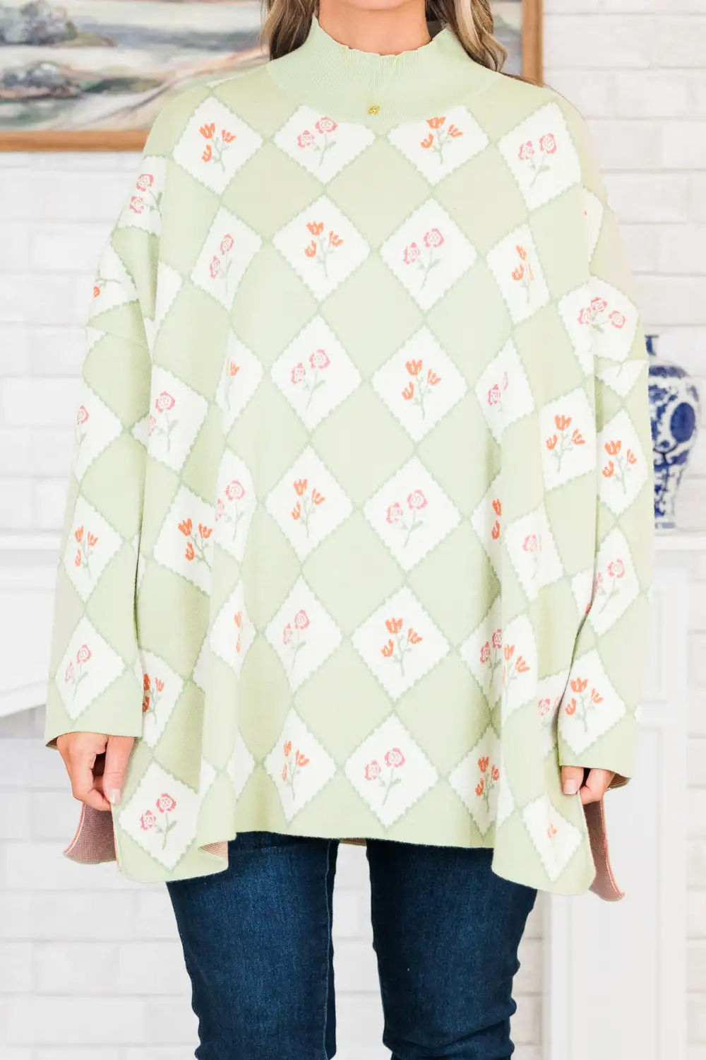 Taste Of Treasure Sweater, Sage