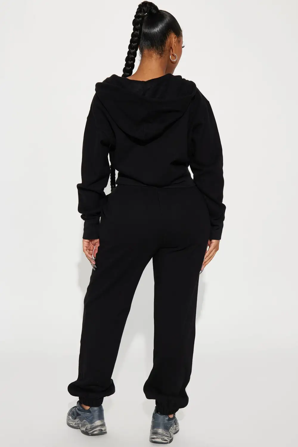 Stayin' In Sweatsuit - Black