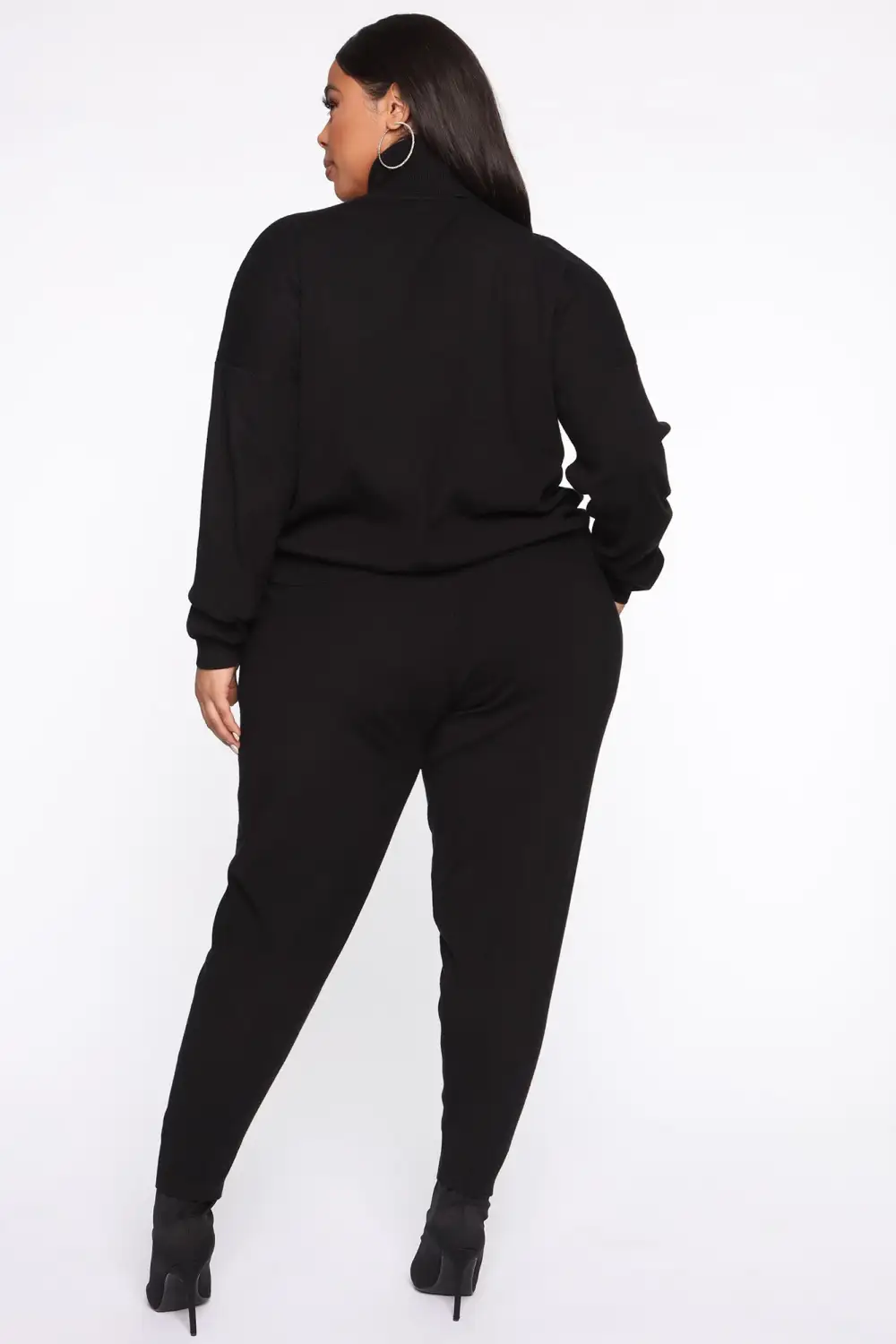Chill Mami Sweater Set - Black