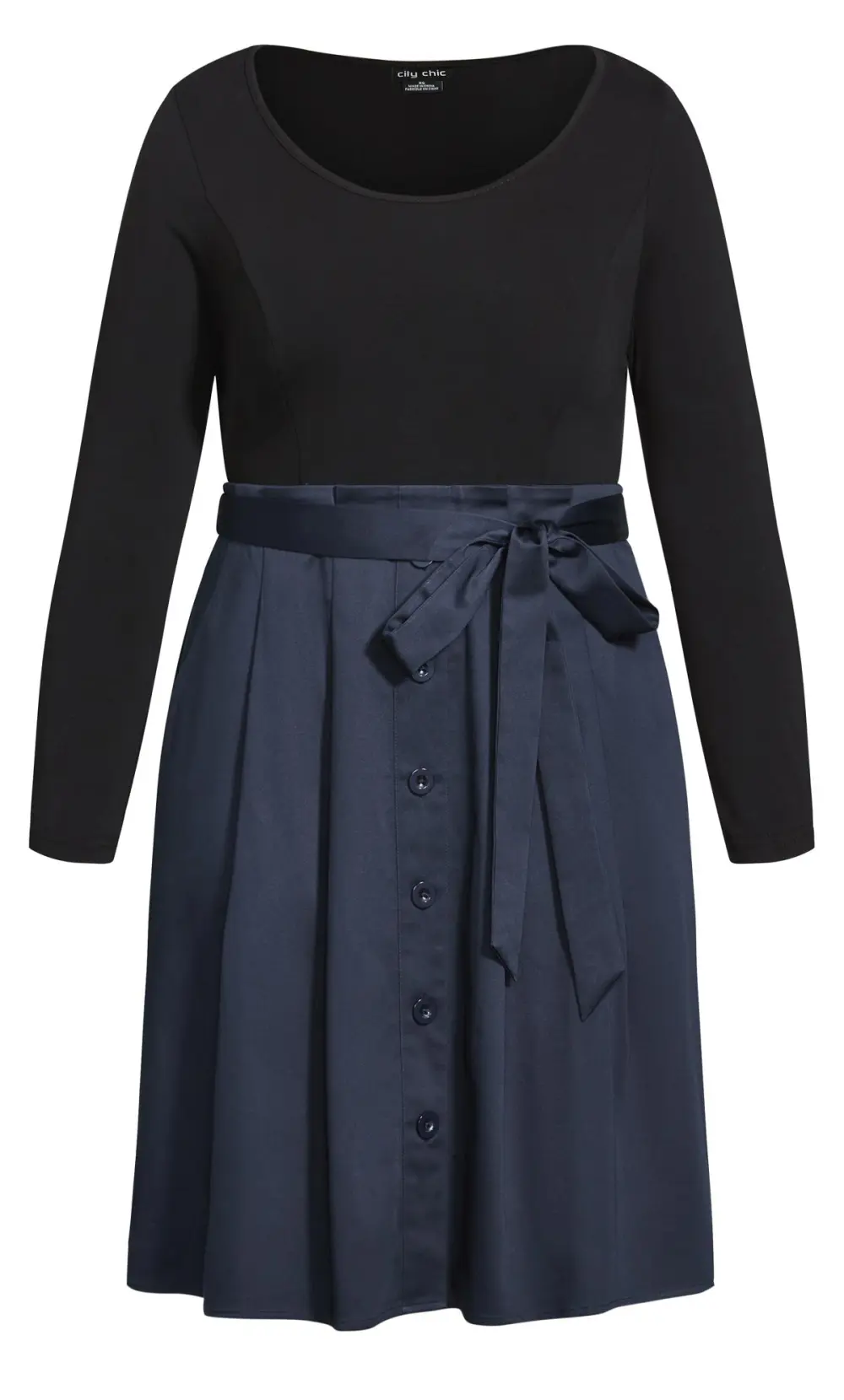 Evans Navy Uptown Girl Dress