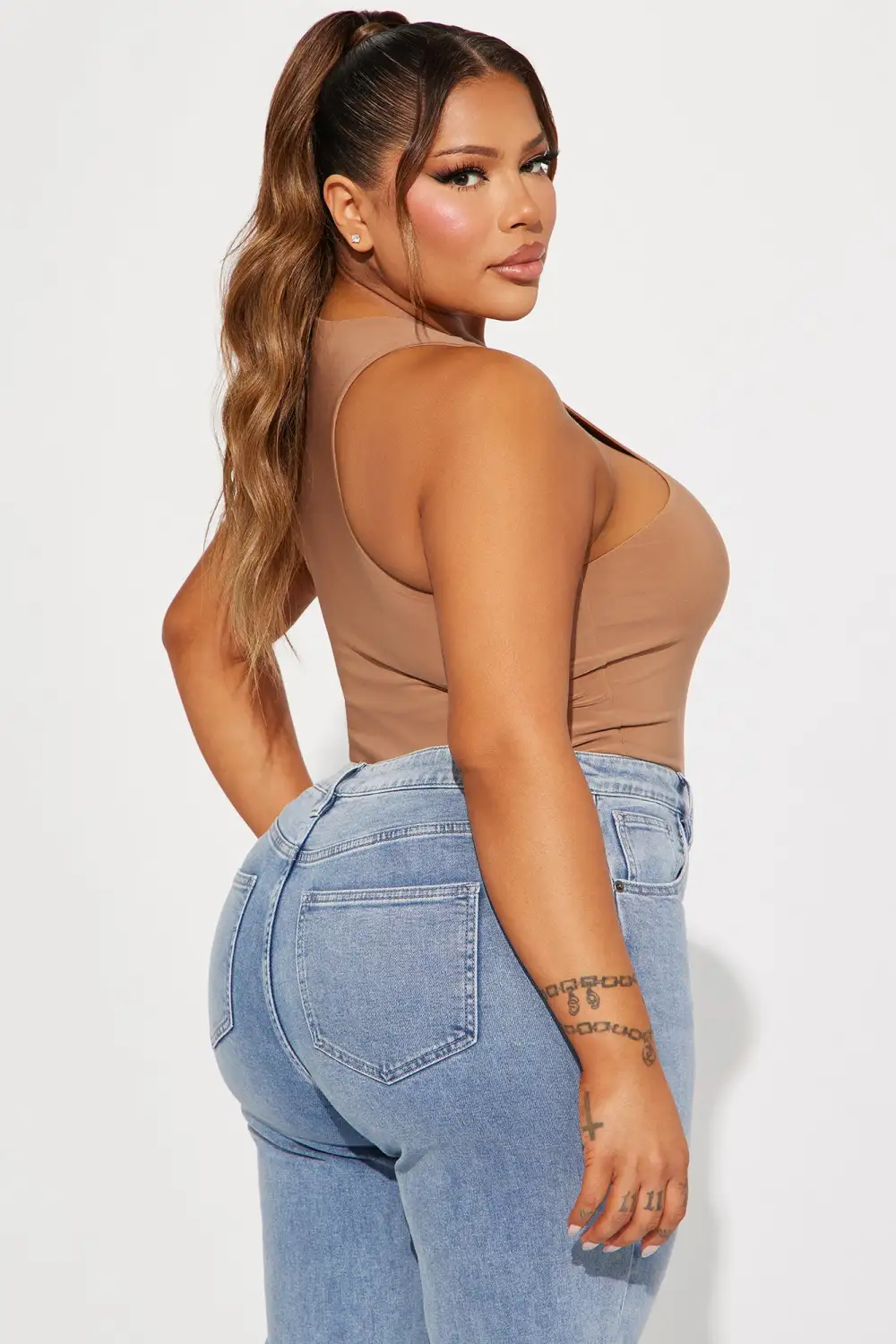 Make It Better Bodysuit - Mocha