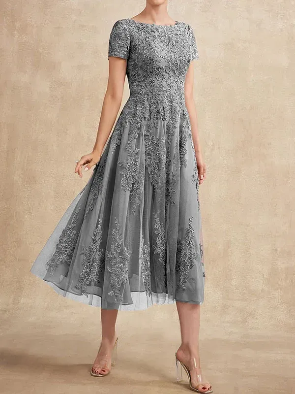 elegant lace temperament temperament women's dress