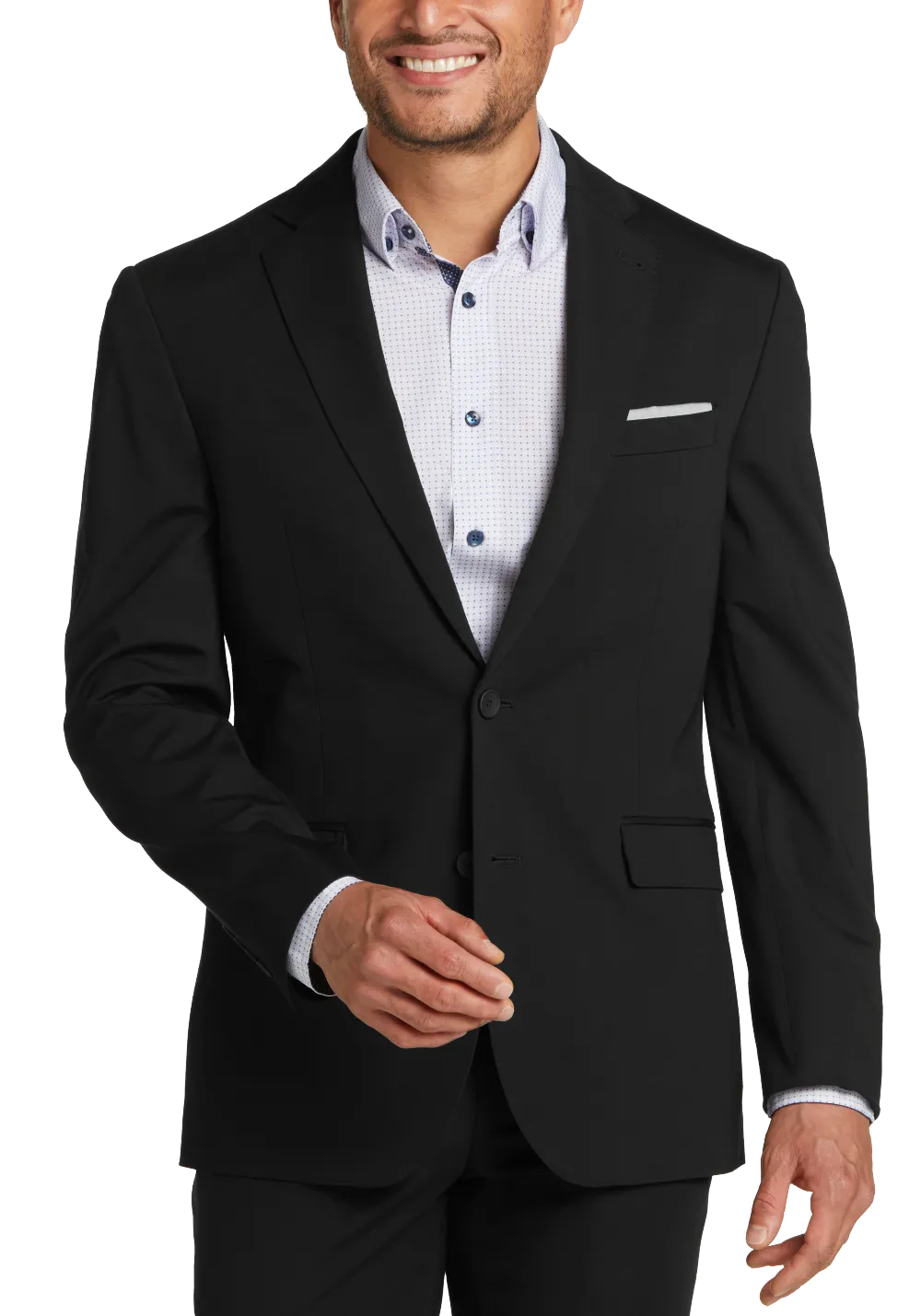 Awearness Kenneth Cole Slim Fit Knit Suit Jacket