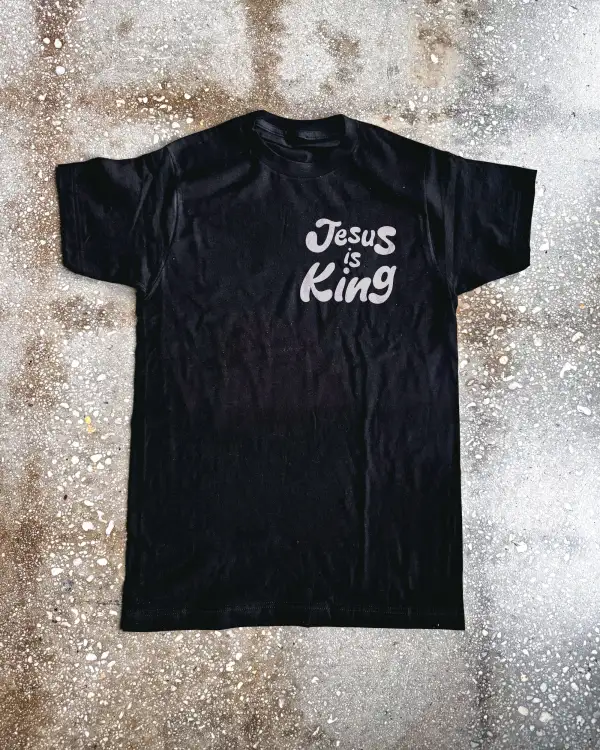 Jesus Is King Adult Box T-Shirt