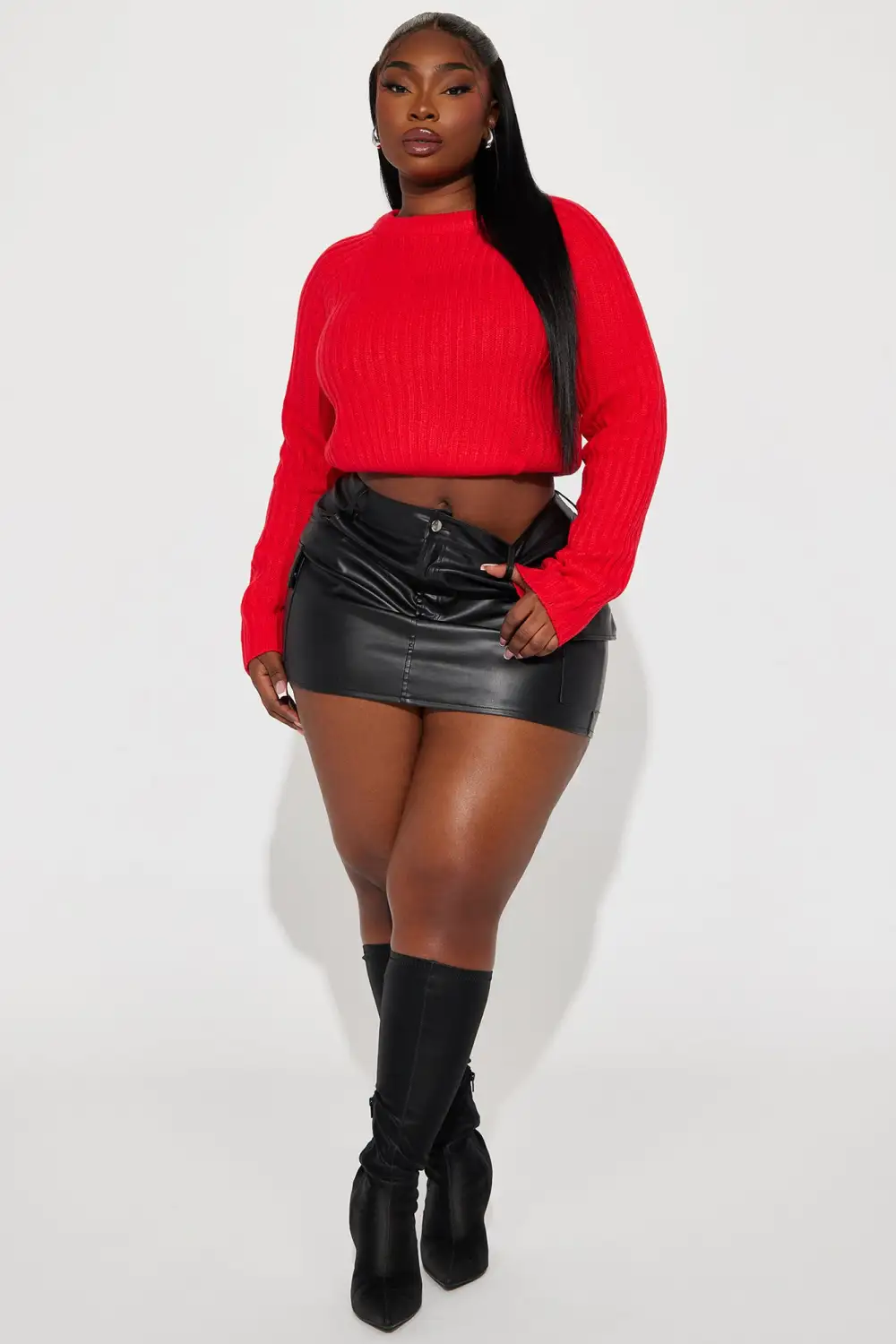 The Ultimate Staple Sweater - Red