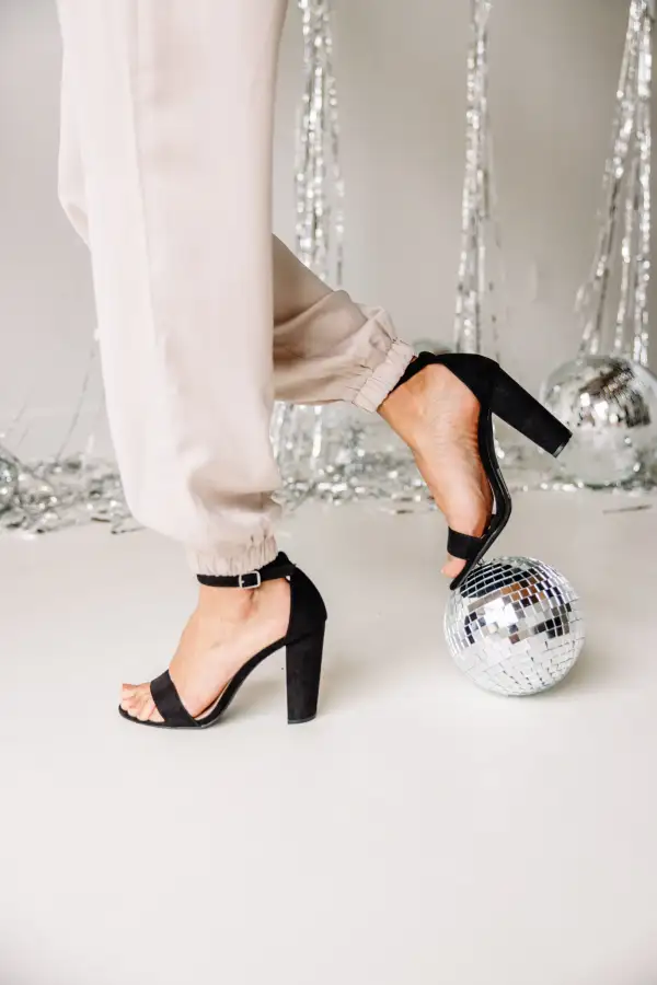 Destiny Is Calling Black Heels