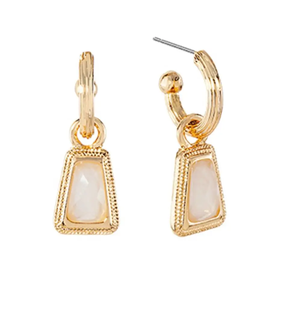 Trapezoid Sto Earrings