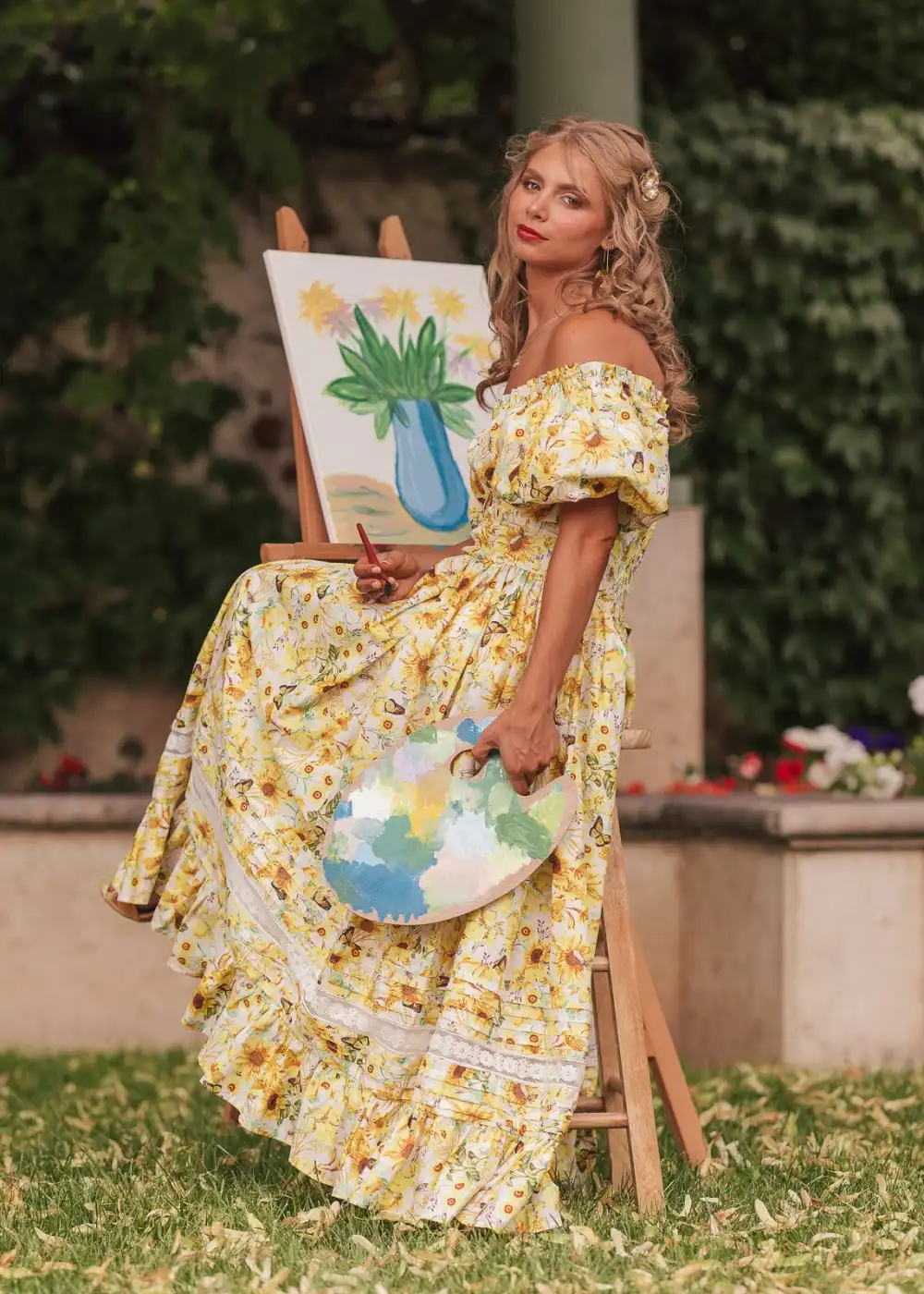 Sunflowers Dress