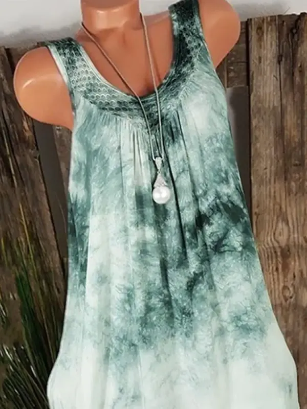 Hotouch Lace Gradient Cami Dress