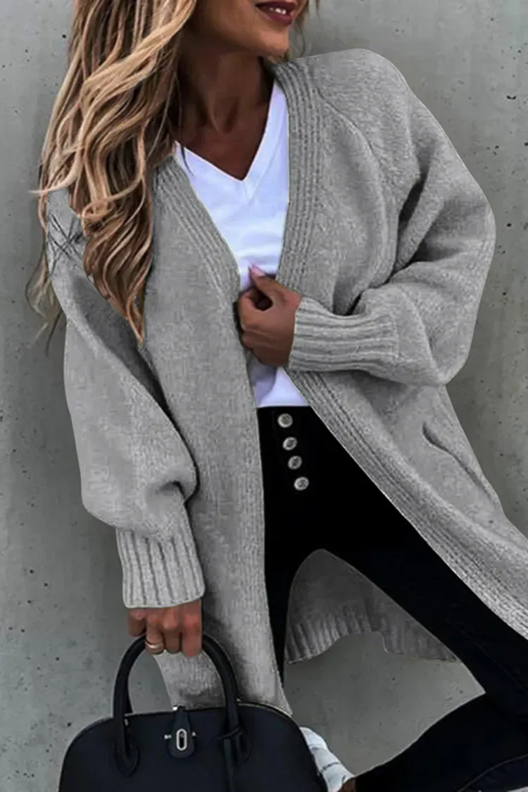 Casual Long Sleeve Sweater Cardigan