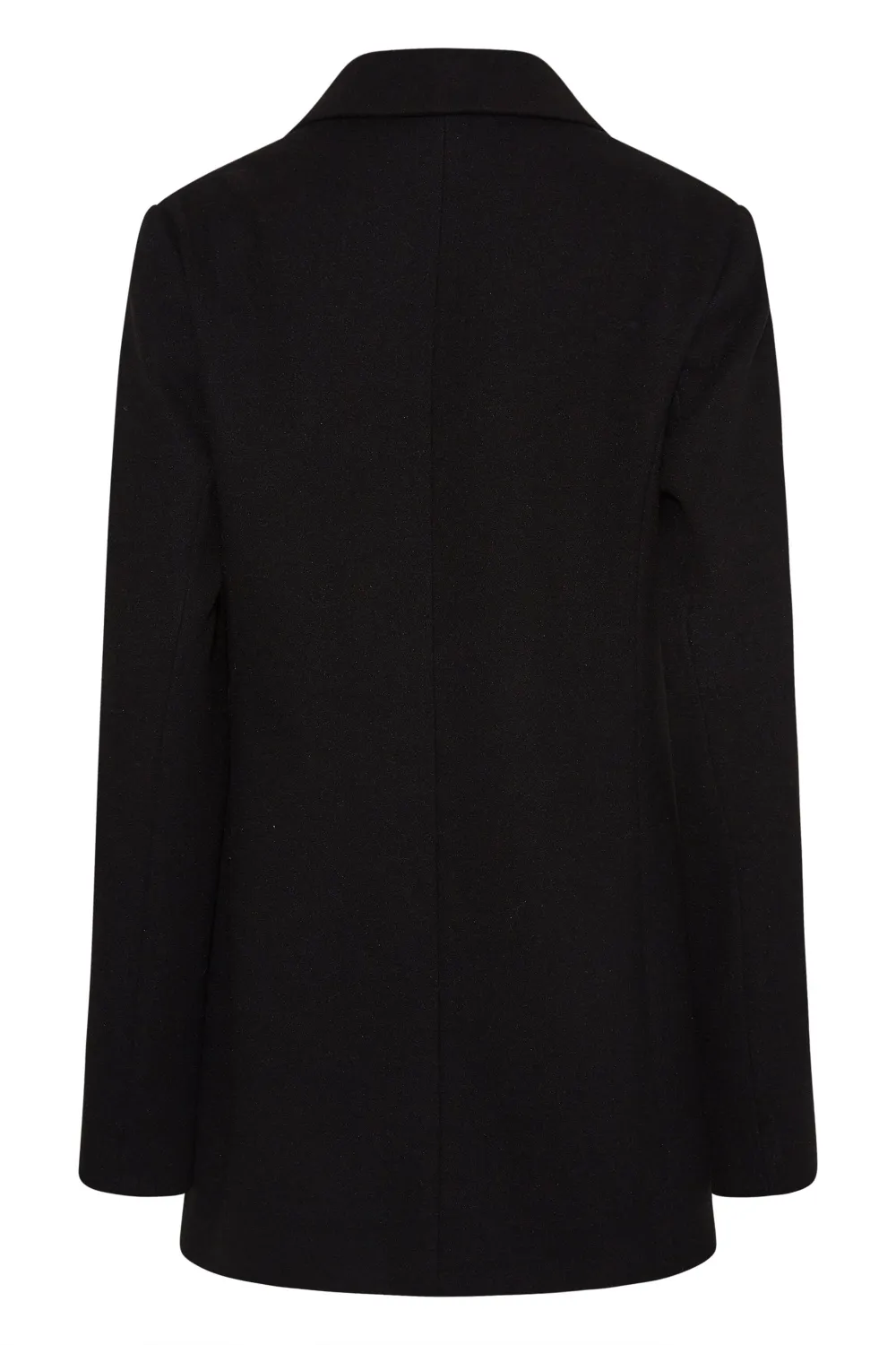 LTS Tall Light Blue Double Breasted Brushed Jacket