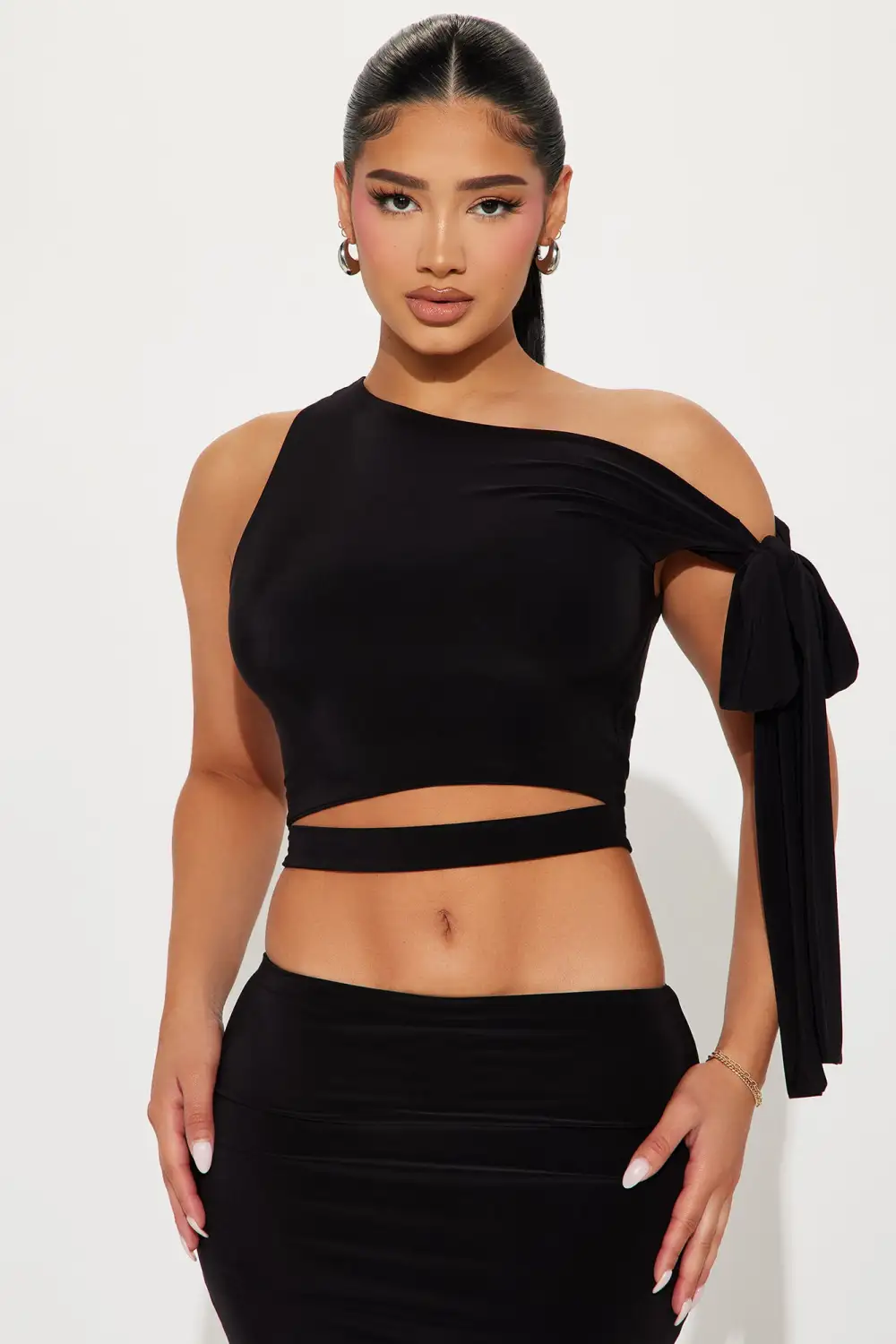 Kassie Skirt Set - Black