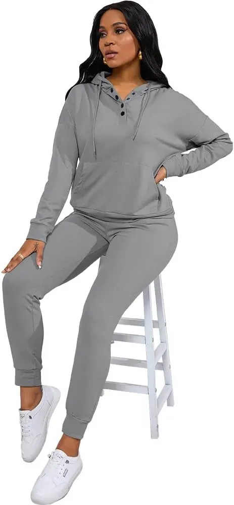 Two Piece Outfits For Women Jogging Suits Casual Sweatsuits Jogger